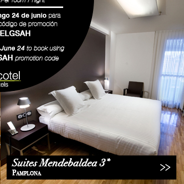 Hotel Suites Mendebaldea en Pamplona